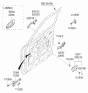 Diagram for Kia Door Handle - 826512K510