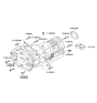 Diagram for Kia Transmission Assembly - 450004C451