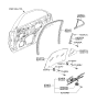 Diagram for Kia Window Run - 835303E000