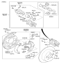 Diagram for Kia Brake Pad Set - 583022SA00