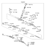 Diagram for Kia Rack And Pinion - 565003W101