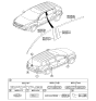 Diagram for Kia Emblem - 863533W510