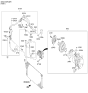 Diagram for Kia A/C Expansion Valve - 976262S000