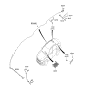 Diagram for Kia Antenna Cable - 96220D4201