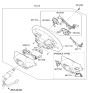 Diagram for Kia Optima Steering Wheel - 56120D4610WK