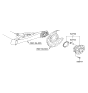 Diagram for Kia Wheel Hub - 527103X000