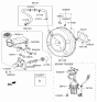 Diagram for Kia Brake Booster Vacuum Hose - 591303X200