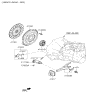 Diagram for Kia Forte Koup Clutch Disc - 4110032101