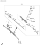 Diagram for Kia Rack And Pinion - 56500L0000