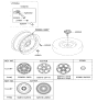 Diagram for Kia TPMS Sensor - 52940L1100