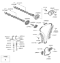 Diagram for Kia Valve Stem Seal - 222242B001