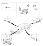 Diagram for Kia Ignition Switch - 0K2BW76990