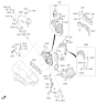 Diagram for Kia Turbocharger - 282312B770