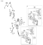 Diagram for Kia Optima Brake Pad Set - 58101D4A20