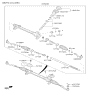 Diagram for Kia Rack And Pinion - 56500D4000