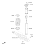 Diagram for Kia Shock Absorber - 55310D5120