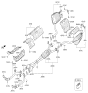 Diagram for Kia Catalytic Converter Gasket - 287512H000