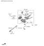 Diagram for Kia Power Steering Assist Motor - 56330G8000