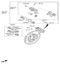 Diagram for Kia Wheel Hub - 52730C1100