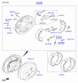 Diagram for Kia Wheel Cylinder - 58330F9000