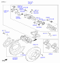 Diagram for Kia Brake Disc - 584110U300