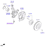 Diagram for Kia Brake Disc - 51712H8500
