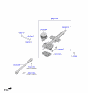 Diagram for Kia Power Steering Assist Motor - 56330H8000