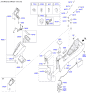 Diagram for Kia Shift Indicator - 84654H9100