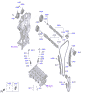 Diagram for Kia Variable Timing Sprocket - 243702B610
