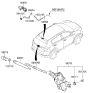 Diagram for Kia Windshield Washer Nozzle - 98931C5000