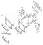 Diagram for Kia Dash Panels - 64300D9000