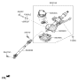 Diagram for Kia Power Steering Assist Motor - 56330Q1000