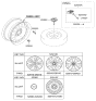 Diagram for Kia Spare Wheel - 52910D9310