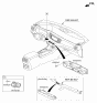 Diagram for Kia Ignition Switch - 95430D9700WK