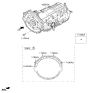 Diagram for Kia Transmission Assembly - 450004F010