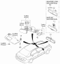 Diagram for Kia Sun Visor - 852022G250QW