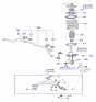 Diagram for Kia Control Arm Bolt - 545192E000