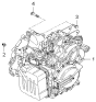 Diagram for Kia Transmission Assembly - 450003A220