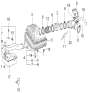 Diagram for Kia Optima Air Filter - 2811337101