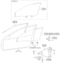 Diagram for Kia Window Regulator - 8240438011