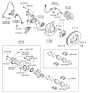 Diagram for Kia Wheel Bearing - 5172038110