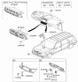 Diagram for Kia Blower Control Switches - 972502J180WK