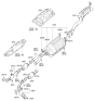Diagram for Kia Tail Pipe - 287502J200