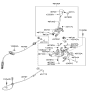 Diagram for Kia Shift Cable - 437941G100
