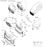 Diagram for Kia Spoiler - 86590J5000
