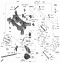 Diagram for Kia Lateral Link - 55250J5000