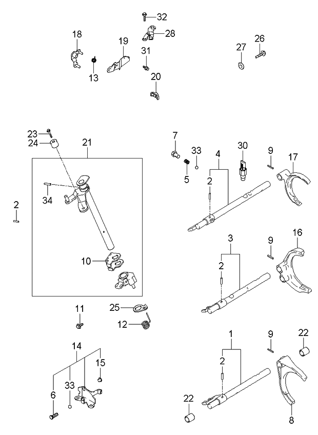 Kia 4384628000 Ball Assembly-Restrict 4384628000 Kia Ball Assembly-Restrict