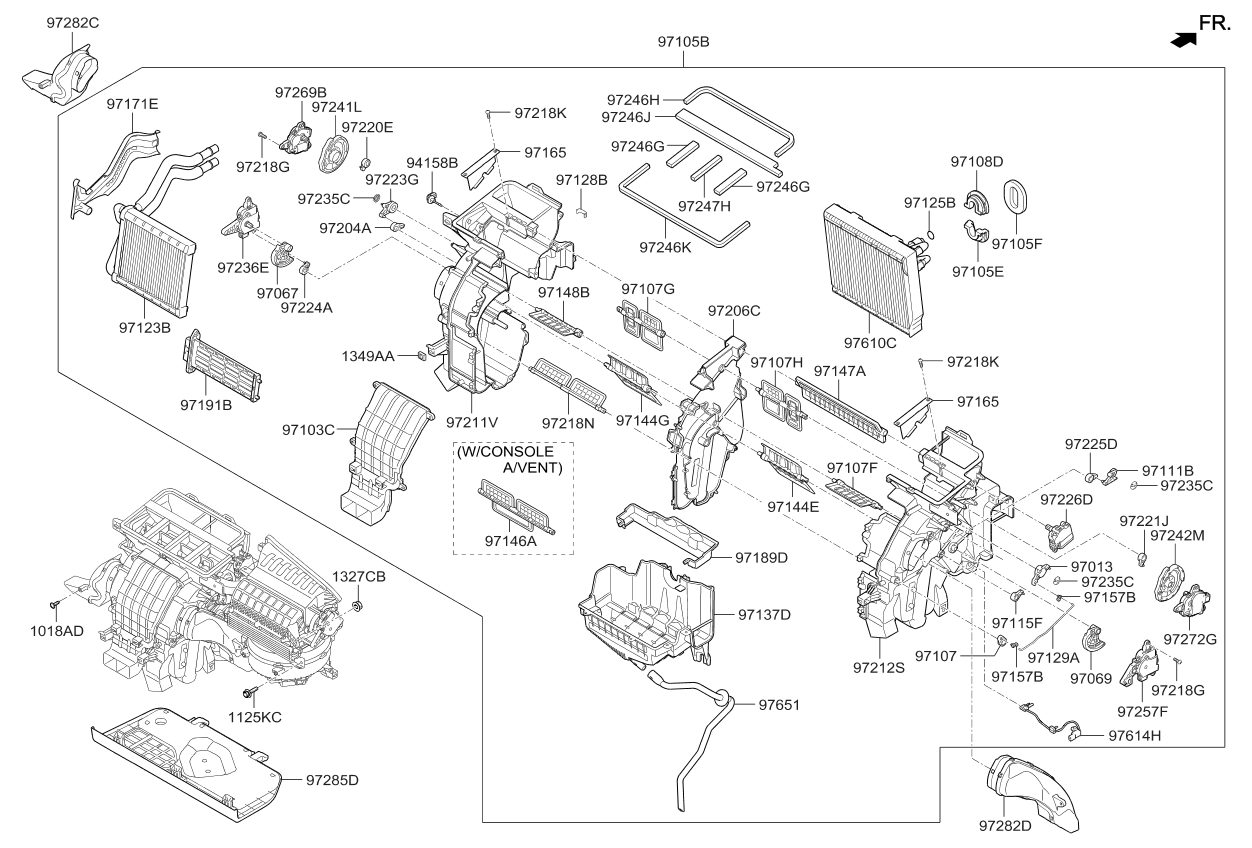 Kia 218251P000 Nut-Square