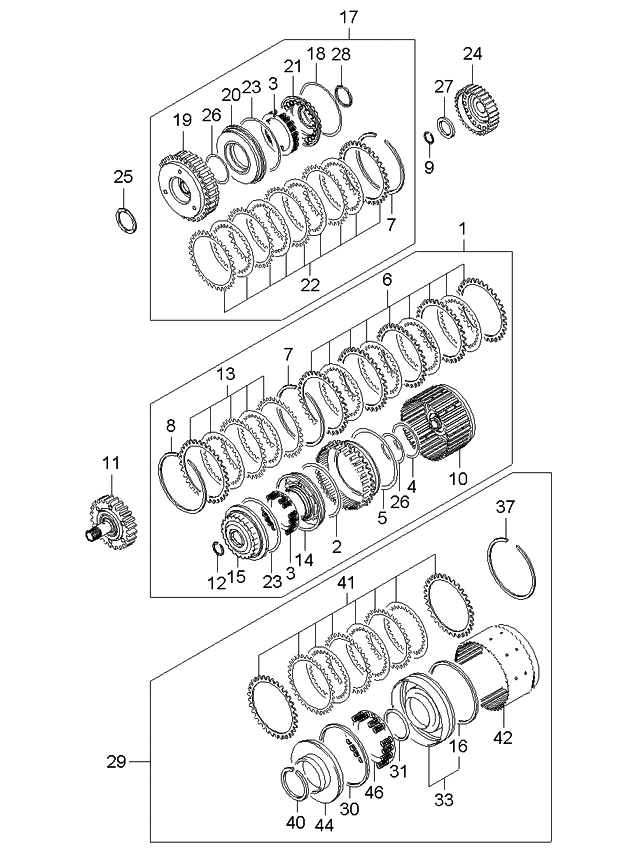 Kia 4551339001 Ring-D