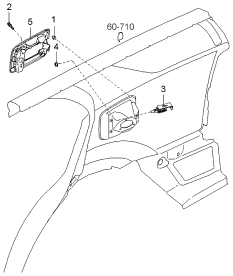 Kia 1129005126B Bolt-Washer Assembly